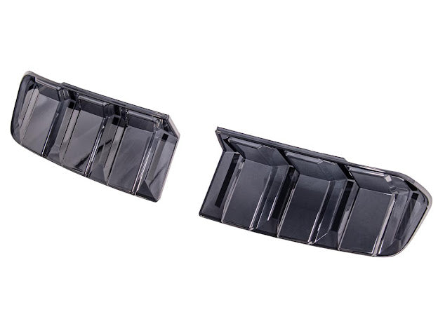 2024-UP FORD MUSTANG S650 | SMOKE TINTED REAR TAIL LIGHT TRIM BEZEL COVER